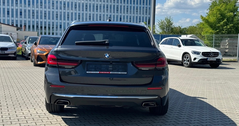 BMW Seria 5 cena 188999 przebieg: 119000, rok produkcji 2020 z Tarnobrzeg małe 781